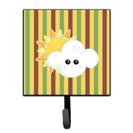 Carolines Treasures Weather Partly Cloudy Face Leash or Key Holder BB7152SH4